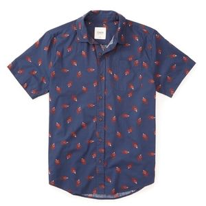 Katin Leaves Shirt in Navy